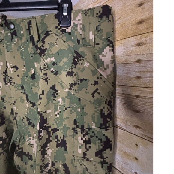 US NAVY WORKING UNIFORM TYPE III APEC TROUSER WATERPROOF WORKWEAR HUNTING GEAR - Picture 7 of 7